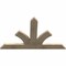 Ekena Millwork Richland Rough Sawn Timber Gable Bracket, Douglas Fir, 60"W x 38"H x 2"D x 6"F, 15/12 Pitch GBW060X38X0206RIC00RDF - alternate 2